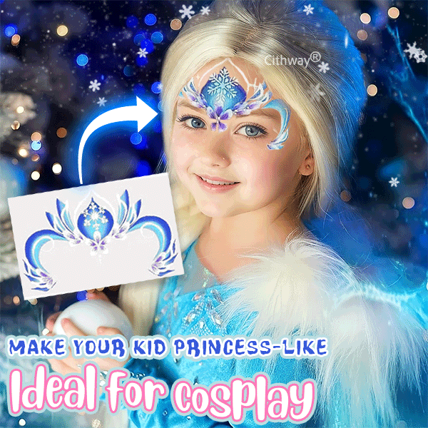 Cithway® Easy-Stick Realistic Face Paint Sticker Set (8PCS)