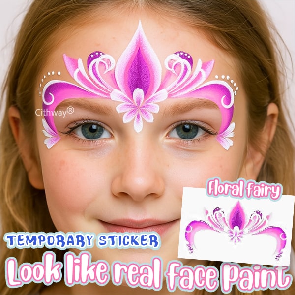 Cithway® Easy-Stick Realistic Face Paint Sticker Set (8PCS)