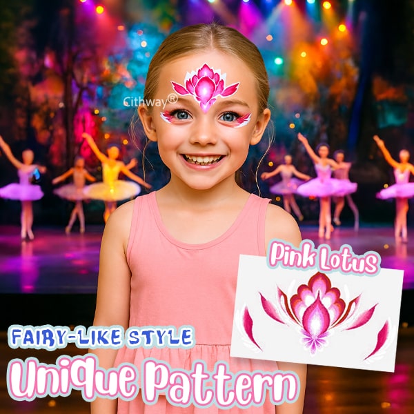 Cithway® Easy-Stick Realistic Face Paint Sticker Set (8PCS)