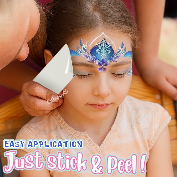 Cithway® Easy-Stick Realistic Face Paint Sticker Set (8PCS)