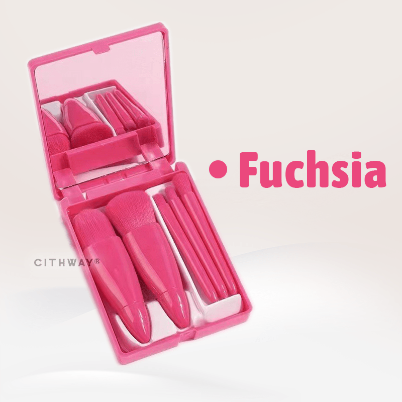 Cithway® Travel-Sized All-in-One Makeup Brush Set