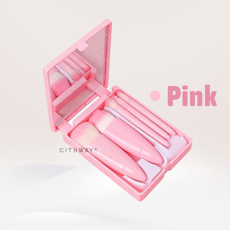 Cithway® Travel-Sized All-in-One Makeup Brush Set