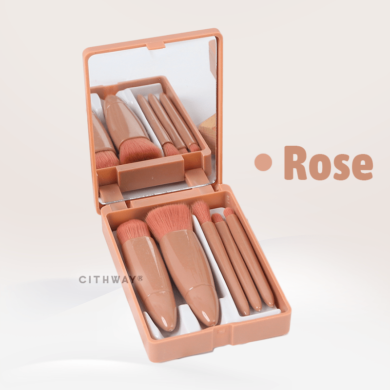 Cithway® Travel-Sized All-in-One Makeup Brush Set