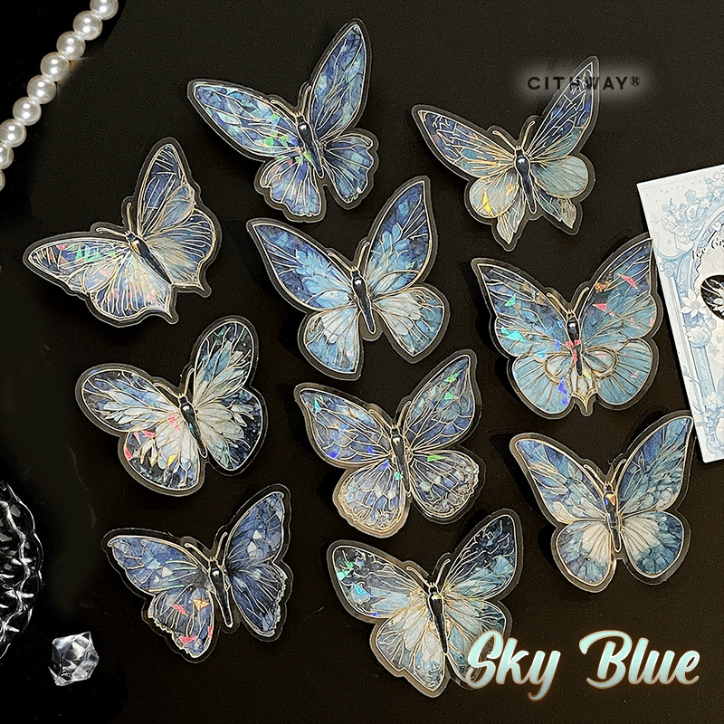 Cithway® 3D Iridescent Butterfly Wall Sticker