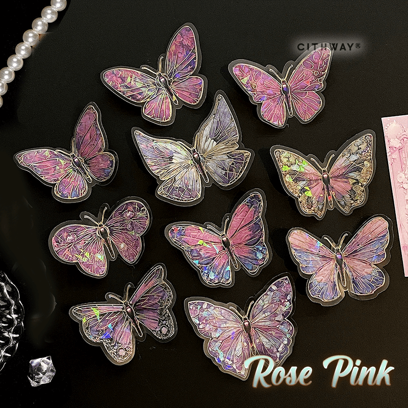 Cithway® 3D Iridescent Butterfly Wall Sticker