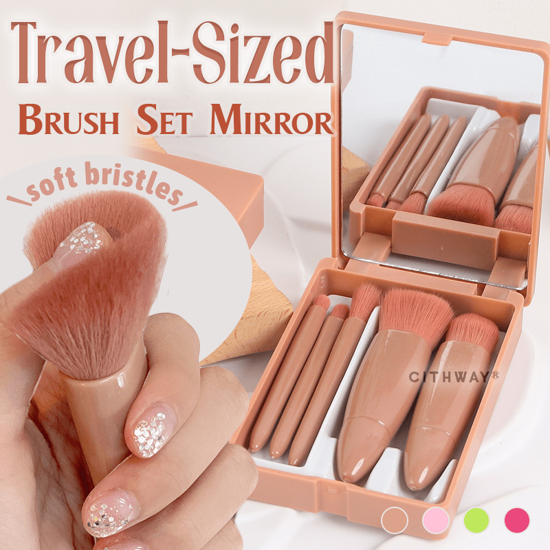 Cithway® Travel-Sized All-in-One Makeup Brush Set