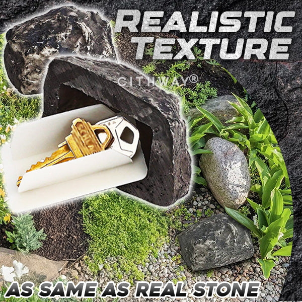 Cithway® Hidden Key Garden Fake Stone Box