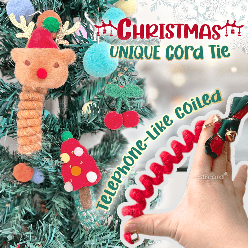 Sfrcord® Fun Holiday Spiral Hair Wrap