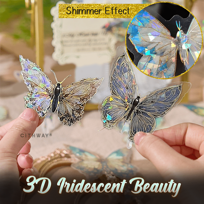 Cithway® 3D Iridescent Butterfly Wall Sticker