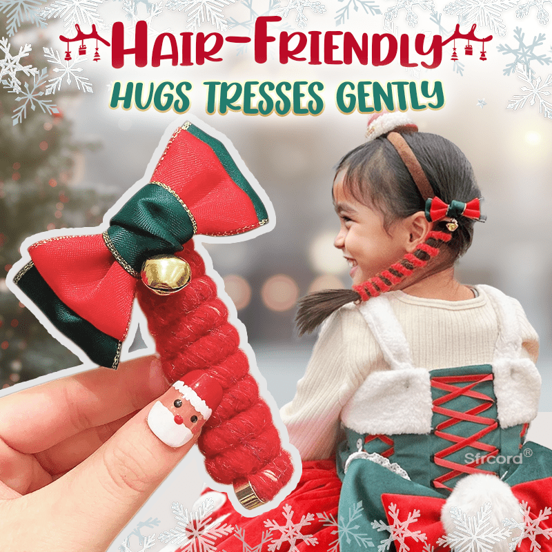 Sfrcord® Fun Holiday Spiral Hair Wrap
