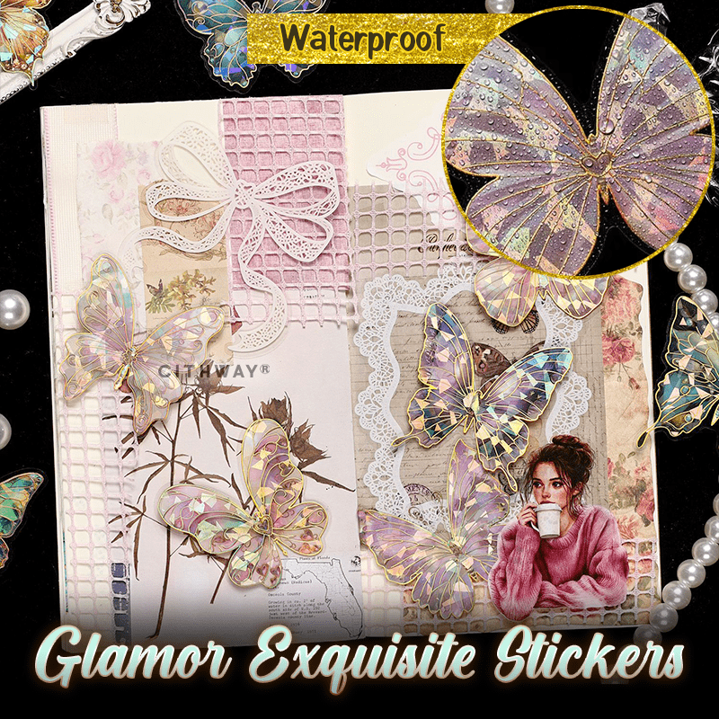 Cithway® 3D Iridescent Butterfly Wall Sticker