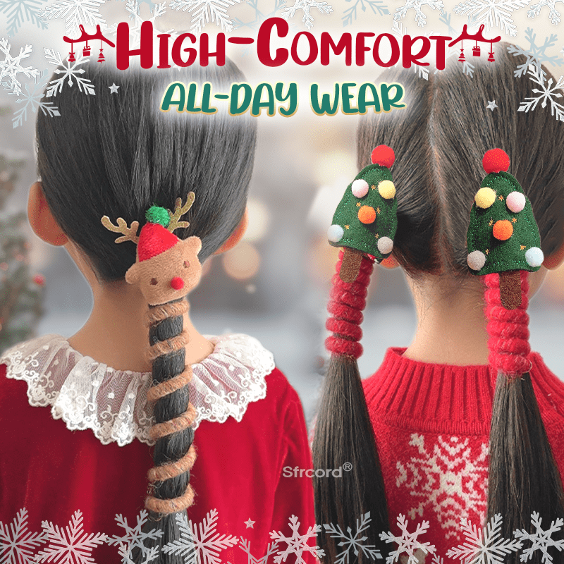 Sfrcord® Fun Holiday Spiral Hair Wrap