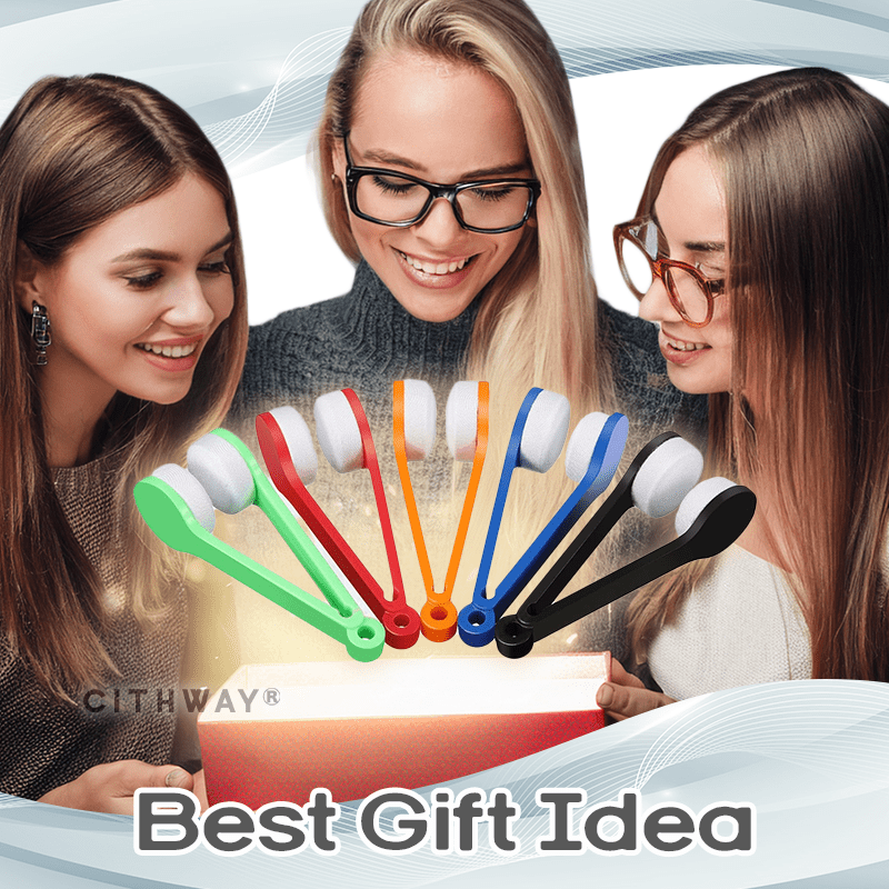Cithway® Optic-Clean Eyeglass Cloth Clip