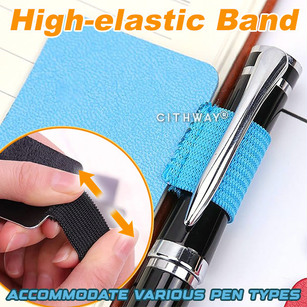 Cithway® Self-Adhesive Notebook Loop Pen Holder