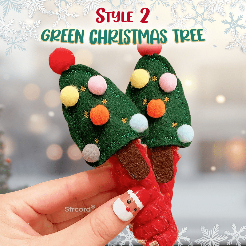 Sfrcord® Fun Holiday Spiral Hair Wrap