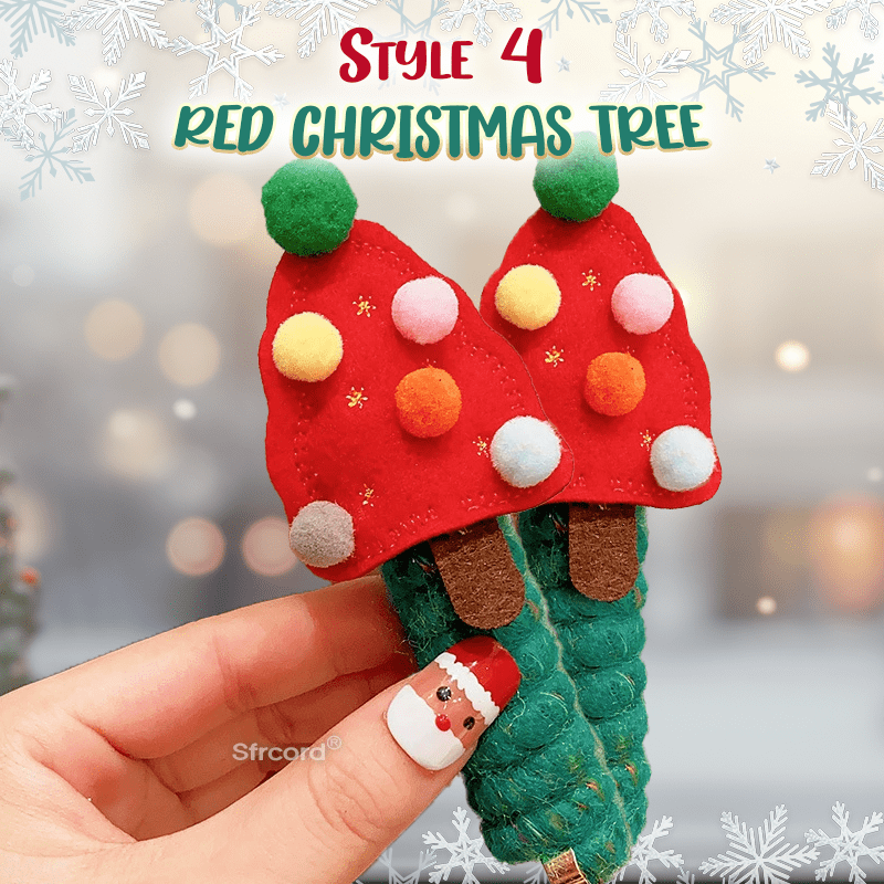 Sfrcord® Fun Holiday Spiral Hair Wrap